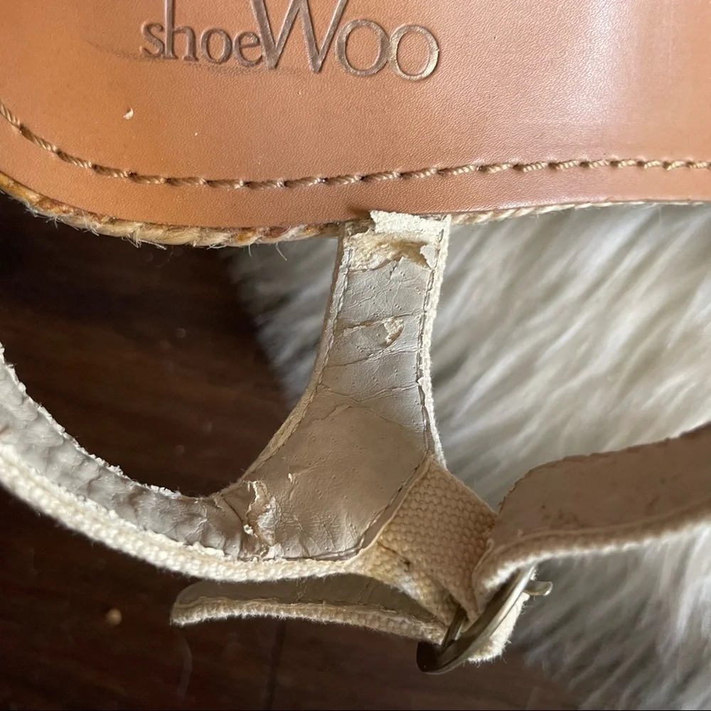 ShoeWoo espadrille wedge sandals